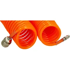 Wąż ciśnieniowy spiralny 5x8mm, 5m PU