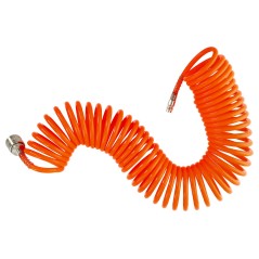 Wąż ciśnieniowy spiralny 5x8mm, 10m PU