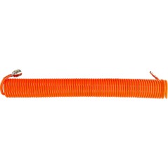 Wąż ciśnieniowy spiralny 5x8mm, 15m PU
