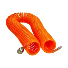 Wąż ciśnieniowy spiralny 5x8mm, 15m PU