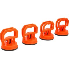 Mini przyssawki 55mm, plastikowe, 4szt.