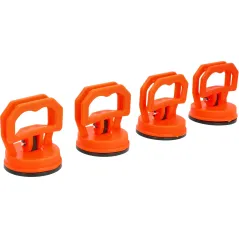 Mini przyssawki 55mm, plastikowe, 4szt.