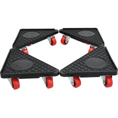 Platformy transportowe 230 x 170 x 170mm, plastikowe, 4szt.