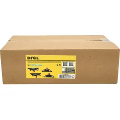 Platformy transportowe 230 x 170 x 170mm, plastikowe, 4szt.