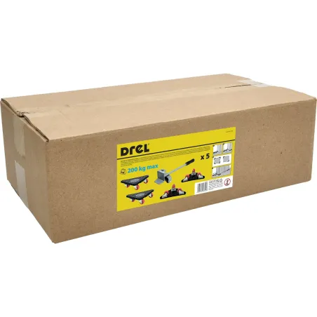 Zestaw do transportu mebli, udźwig 200kg