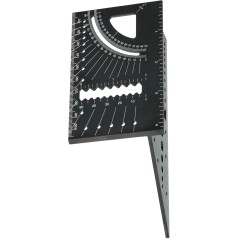 Kątownik trójwymiarowy, aluminiowy - japoński 150mm