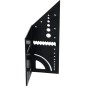 Kątownik trójwymiarowy, aluminiowy - japoński 150mm