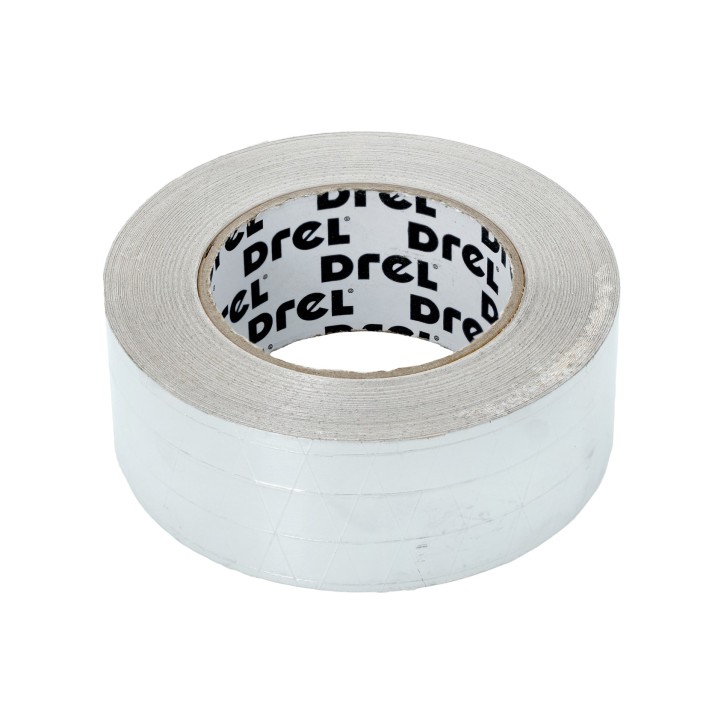 Taśma aluminiowa 0,05 x 48 mm, 33 m, wzmacniana Taśma aluminiowa 0,05 x 48 mm, 33 m, wzmacniana