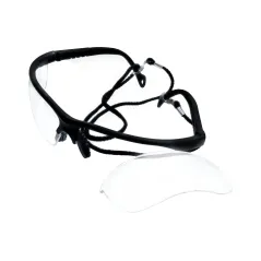 Okulary ochronne, nieparujące, regulowane zauszniki, sznurek zabezpieczający