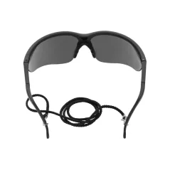 Okulary ochronne przyciemniane, regulowane zauszniki, sznurek zabezpieczający