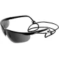 Okulary ochronne przyciemniane, nieparujące, regulowane zauszniki, sznurek zabezpieczający