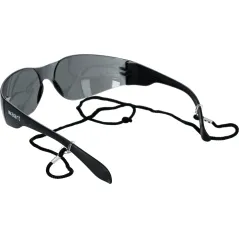 Okulary ochronne poliwęglan, przyciemniane, sznurek zabezpieczający