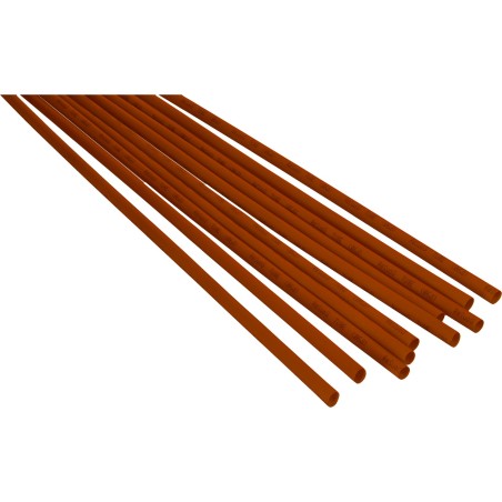 Rurka termokurczliwa 2,5mm x 1m 2:1 - Brązowa 10szt