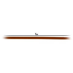 Rurka termokurczliwa 2,5mm x 1m 2:1 - Brązowa 10szt