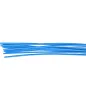 Rurka termokurczliwa 2,5mm x 1m 2:1 - Niebieska 10szt
