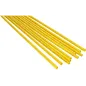 Rurka termokurczliwa 2,5mm x 1m 2:1 -Żółta 10szt