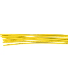 Rurka termokurczliwa 2,5mm x 1m 2:1 -Żółta 10szt