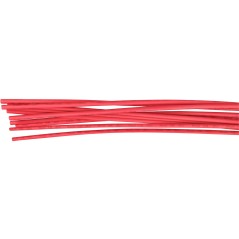 Rurka termokurczliwa 3mm x 1m 2:1 - Czerwona 10szt