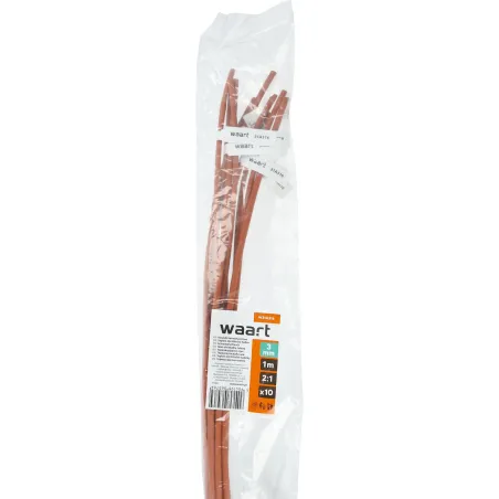 Rurka termokurczliwa 3mm x 1m 2:1 - Brązowa 10szt
