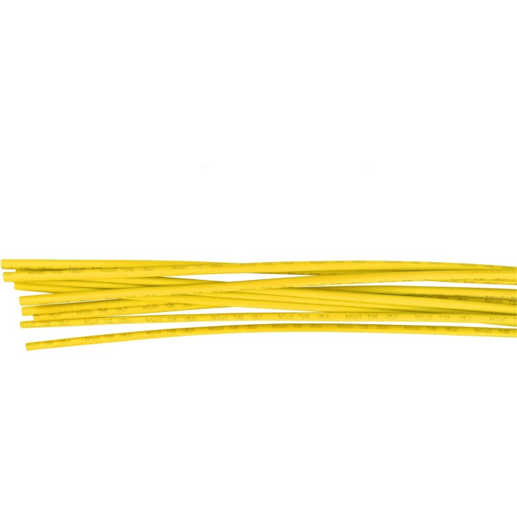 Rurka termokurczliwa 3mm x 1m 2:1 - Żółta 10szt
