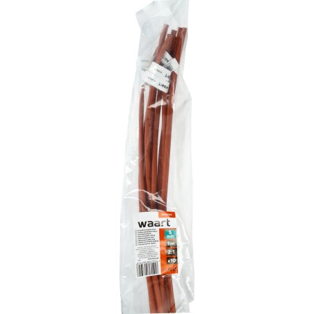 Rurka termokurczliwa 5mm x 1m 2:1 - Brązowa 10szt