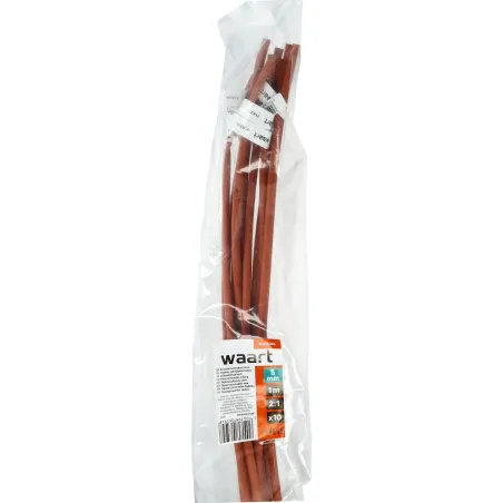 Rurka termokurczliwa 5mm x 1m 2:1 - Brązowa 10szt
