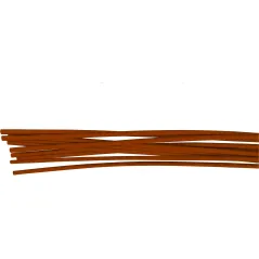 Rurka termokurczliwa 5mm x 1m 2:1 - Brązowa 10szt