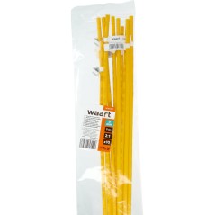Rurka termokurczliwa 5mm x 1m 2:1 - Żółta 10szt