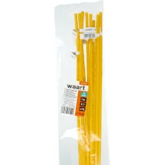 Rurka termokurczliwa 5mm x 1m 2:1 - Żółta 10szt