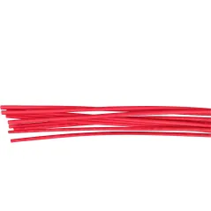 Rurka termokurczliwa 6mm x 1m 2:1 - Czerwona 10szt