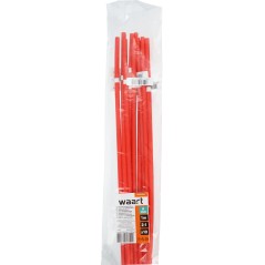 Rurka termokurczliwa 6mm x 1m 2:1 - Czerwona 10szt