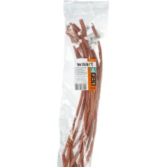 Rurka termokurczliwa 6mm x 1m 2:1 - Brązowa 10szt
