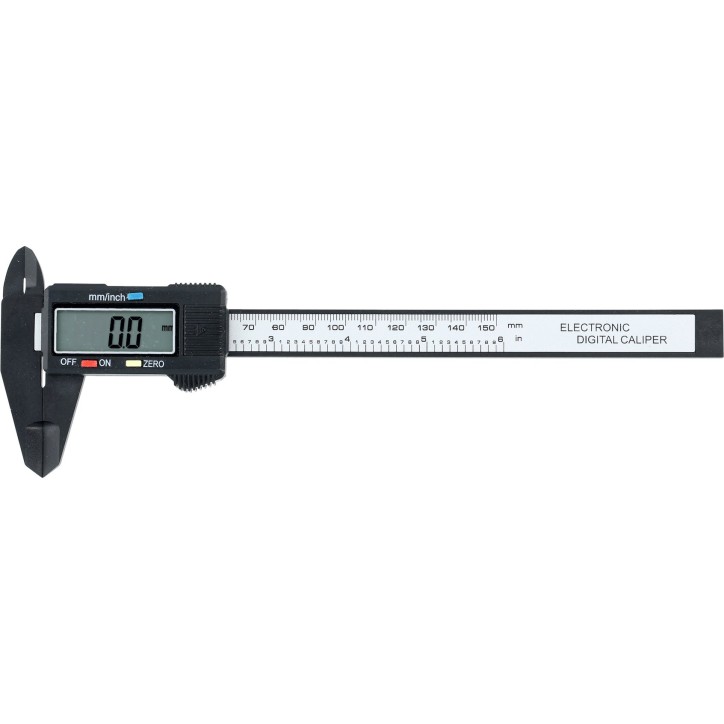 Suwmiarka elektroniczna 150mm włókno węglowe
