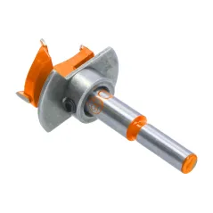 Zestaw znacznik otworów pod zawiasy plastikowy, frez puszkowy do zawiasów 35mm z ogranicznikiem