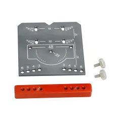 Znacznik otworów pod zawiasy, aluminiowy