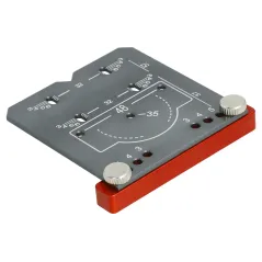 Znacznik otworów pod zawiasy, aluminiowy