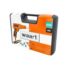 Zgrzewarka do plastiku 50 W, dioda LED, akcesoria