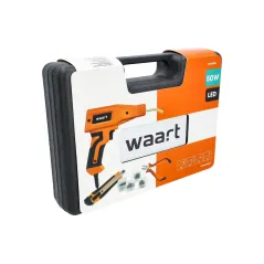 Zgrzewarka do plastiku 50 W, dioda LED, akcesoria