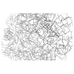 Zszywki do plastiku 0.8mm, typ V wewnętrzne, 100szt.