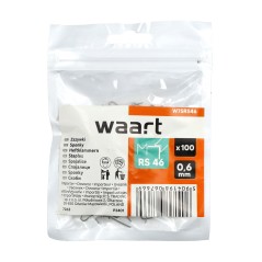 Zszywki do plastiku 0.6mm, typ M zewnętrzne, 100szt.