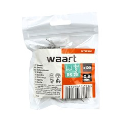 Zszywki do plastiku 0.8mm, duża fala, 100szt.