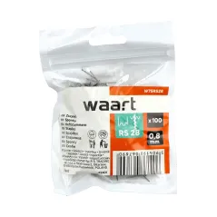 Zszywki do plastiku 0.8mm, duża fala, 100szt.
