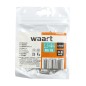 Zszywki do plastiku 0.8mm, mała fala, 100szt. Zszywki do plastiku 0.8mm, mała fala, 100szt.