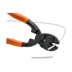 Nożyce do cięcia drutu przegubowe 10" 250mm, szczęki profilowane