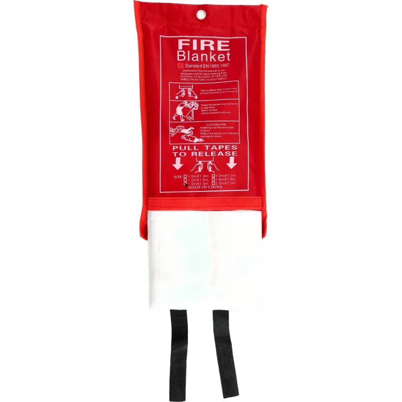 Koc gaśniczy z włókna szklanego 1,5m x 1,5m Koc gaśniczy z włókna szklanego 1,5m x 1,5m