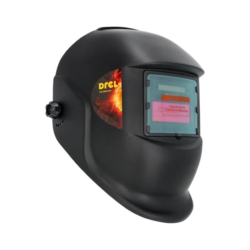 Przyłbica spawalnicza samościemniająca Basic - Czarna DIN11