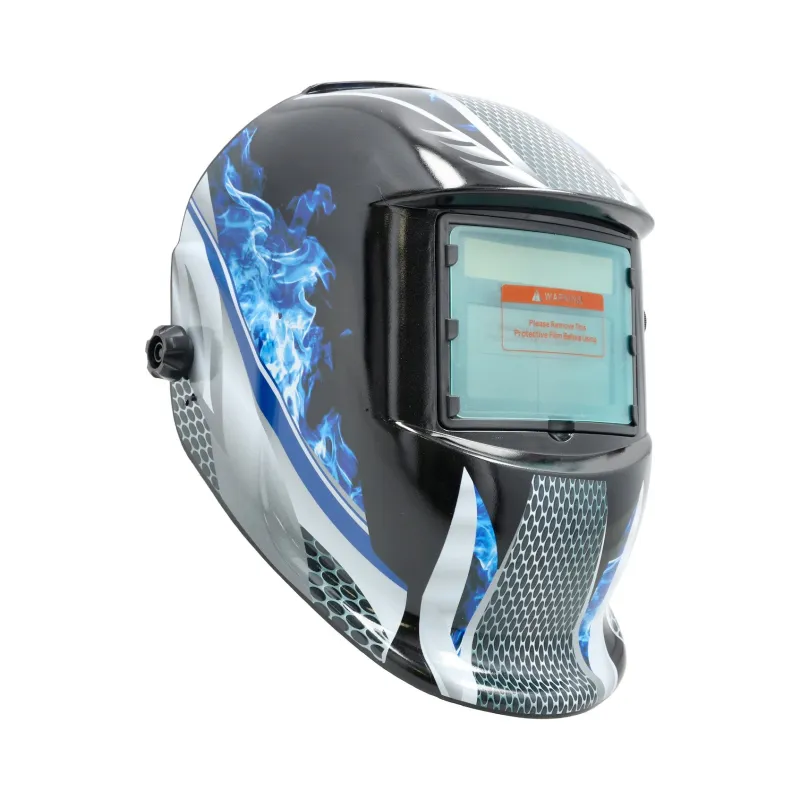 Przyłbica spawalnicza samościemniająca True Color - Grafika DIN9-13