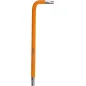 Klucz torx T30 długi - pomarańczowy, otwór,magnes