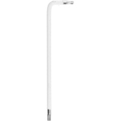 Klucz torx T10 długi - biały, otwór