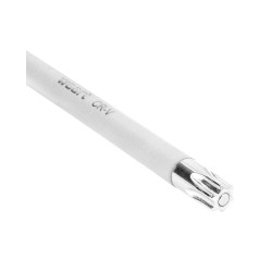 Klucz torx T10 długi - biały, otwór